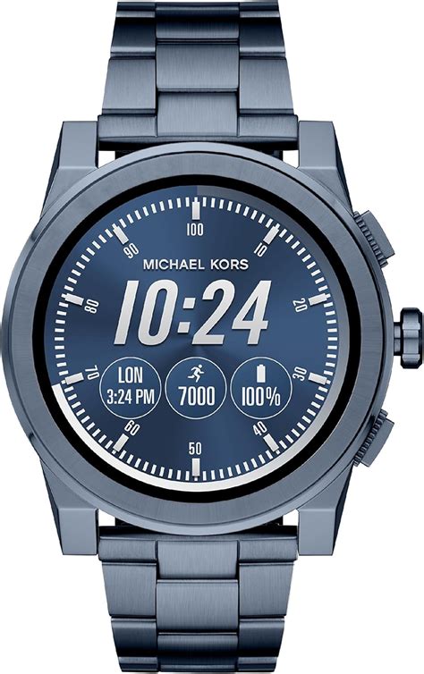 michael kors mens smart watch|michael kors men's digital watch.